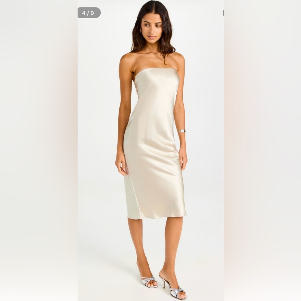 Amanda Uprichard Shiran Silk Dress